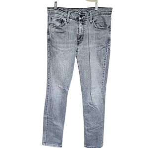 Levis 511 Grey Womens Skinny Jeans 32x34